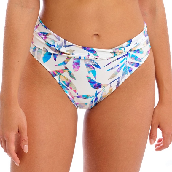 NEW Fantasie Calypso Harbour Bikini Brief Swim Bottom 503570 Multi Print - Picture 1 of 5